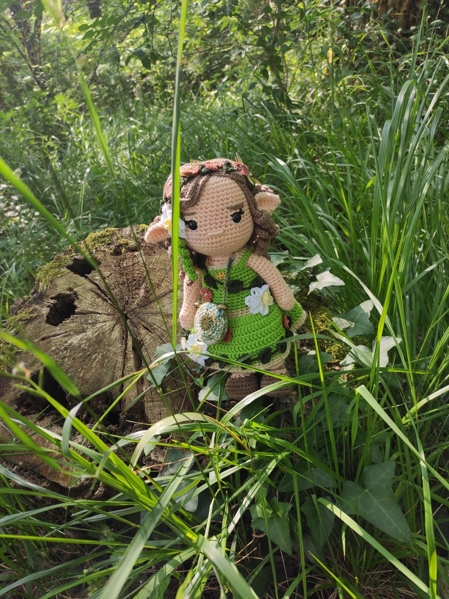 Sylvana - Elfe Gaïa - Crochet – Image 3