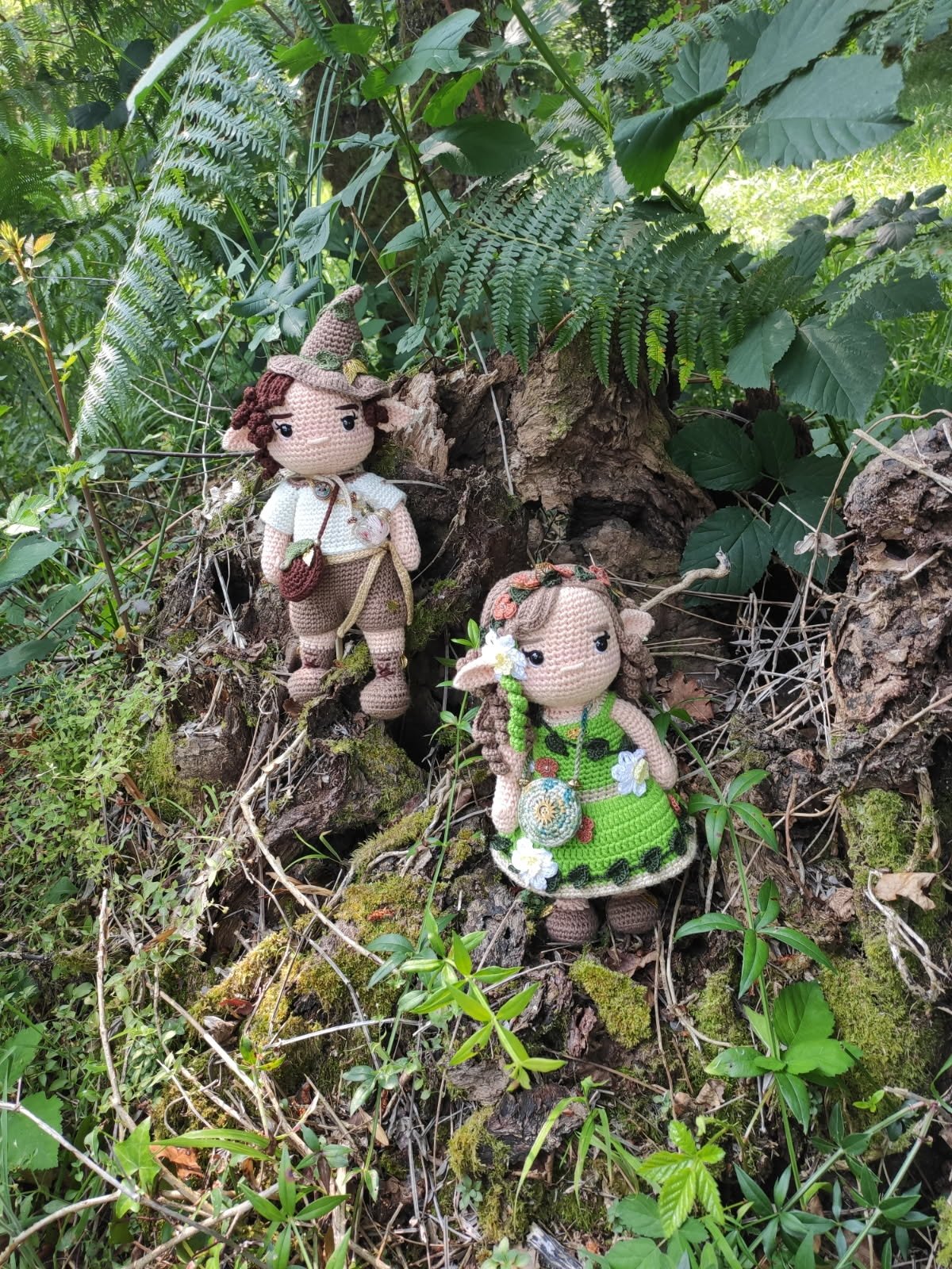 Henaël - Elfe Druide Herboriste - Crochet – Image 5