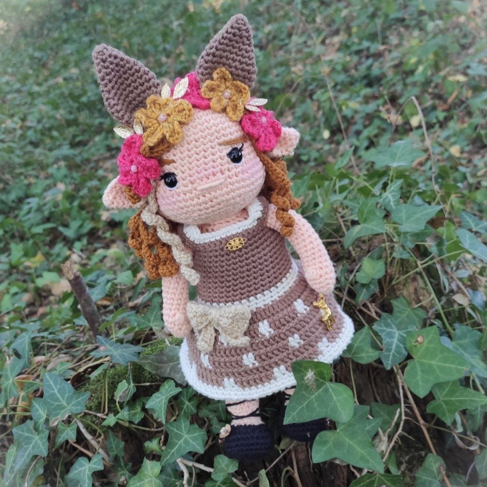Ailina - Elfe Faon - Crochet