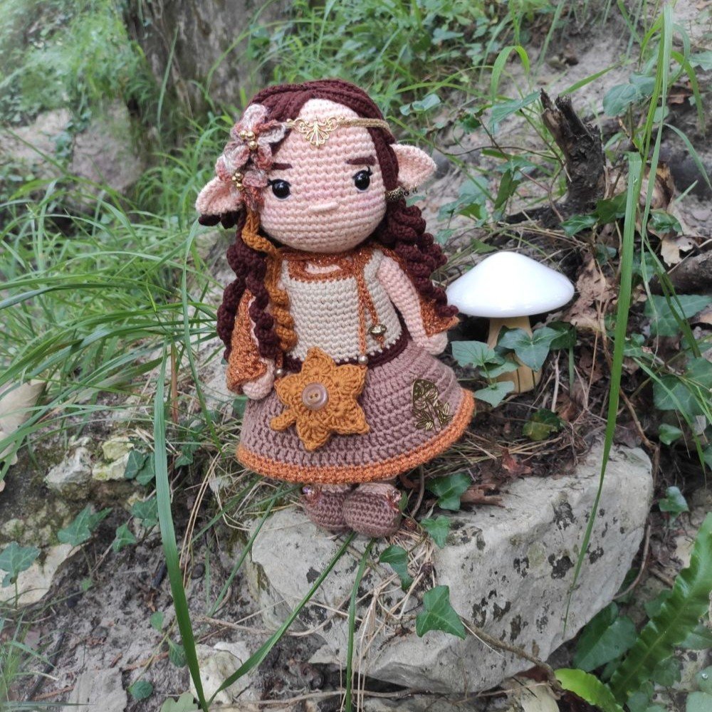Elwyn - Elfe Automne - Crochet