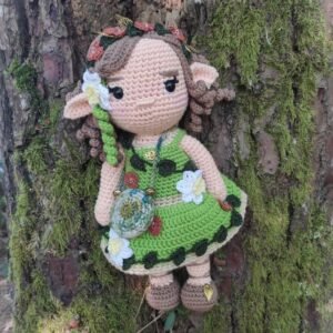 Sylvana - Elfe Gaïa - Crochet