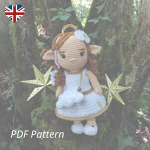 Aélis - Angel Elf - PDF Pattern Crochet - English