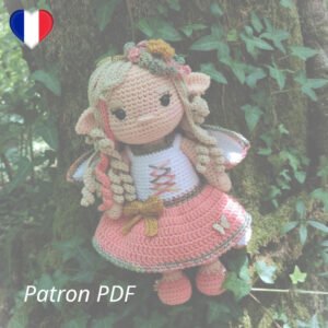 Elysia - Elfe Fée - Patron PDF Crochet - Français