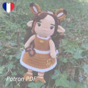 Eryn - Elfe Renarde - Patron PDF Crochet - Français