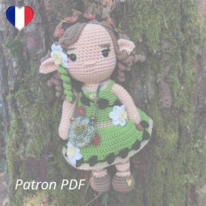Sylvana - Elfe Gaïa - Patron PDF Crochet - Français